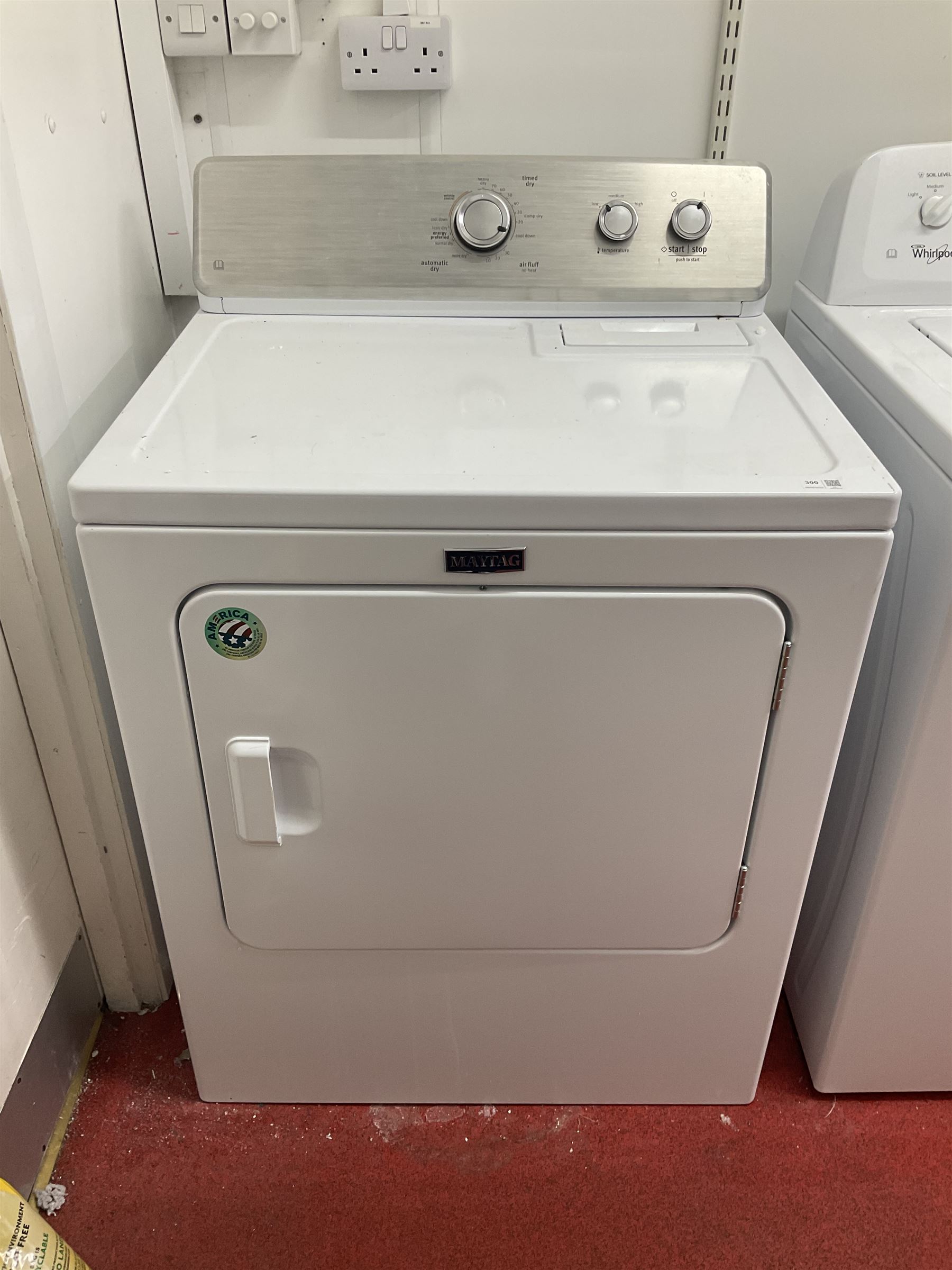 Maytag 3LMEDC315FWO tumble dryer- LOT SUBJECT TO VAT ON THE HAMMER PRICE - To be collected by