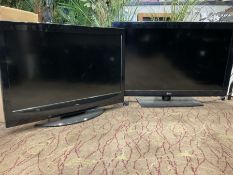 37inch �LG�, and 32inch �Alba� TV's (2)- LOT SUBJECT TO VAT ON THE HAMMER PRICE - To be collected by