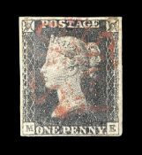 Queen Victoria penny black stamp