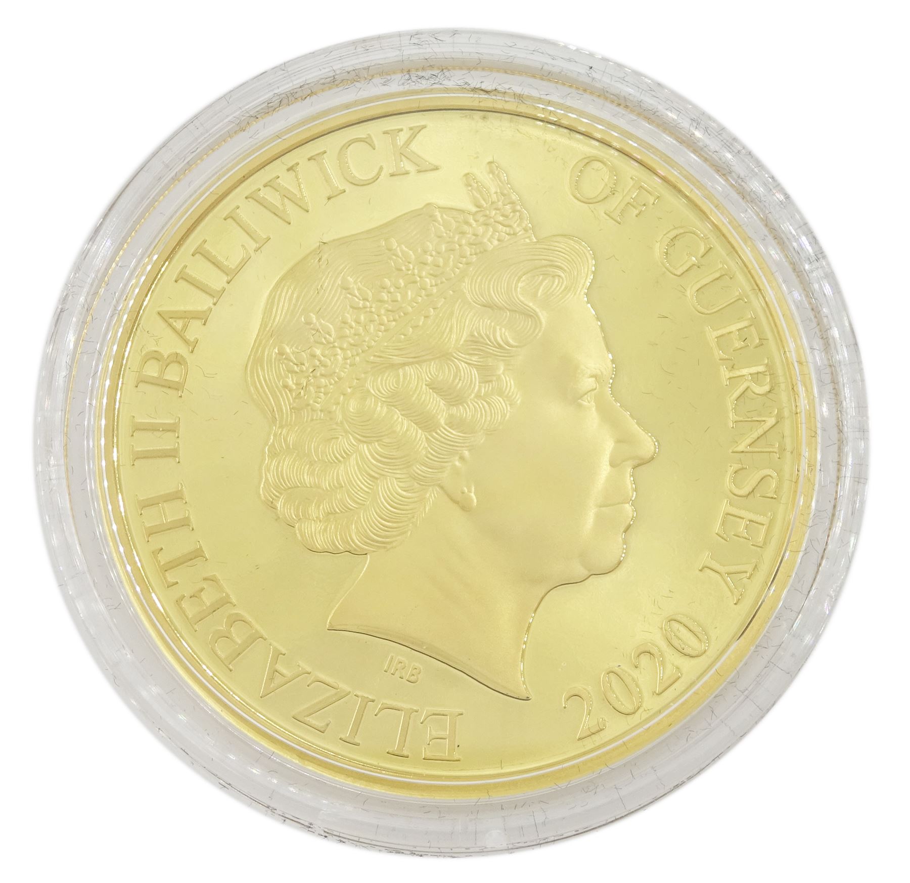 Queen Elizabeth II Guernsey 2020 '75th Anniversary VE Day Victory in Europe' 22ct gold proof five po - Image 2 of 4