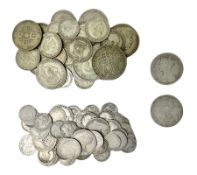 Approximately 120 grams of pre 1920 Great British silver coins