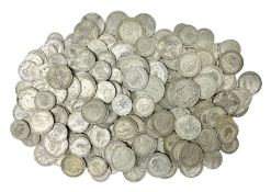 Approximately 1600 grams of pre 1947 Great British silver coins