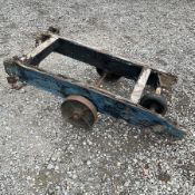 Wooden and Cast Iron Trailer - THIS LOT IS TO BE COLLECTED BY APPOINTMENT FROM DUGGLEBY STORAGE