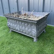 French style composite garden trough - THIS LOT IS TO BE COLLECTED BY APPOINTMENT FROM DUGGLEBY STO