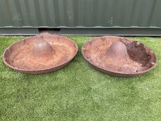 Pair of cast Iron