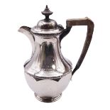 1930's silver hot water pot