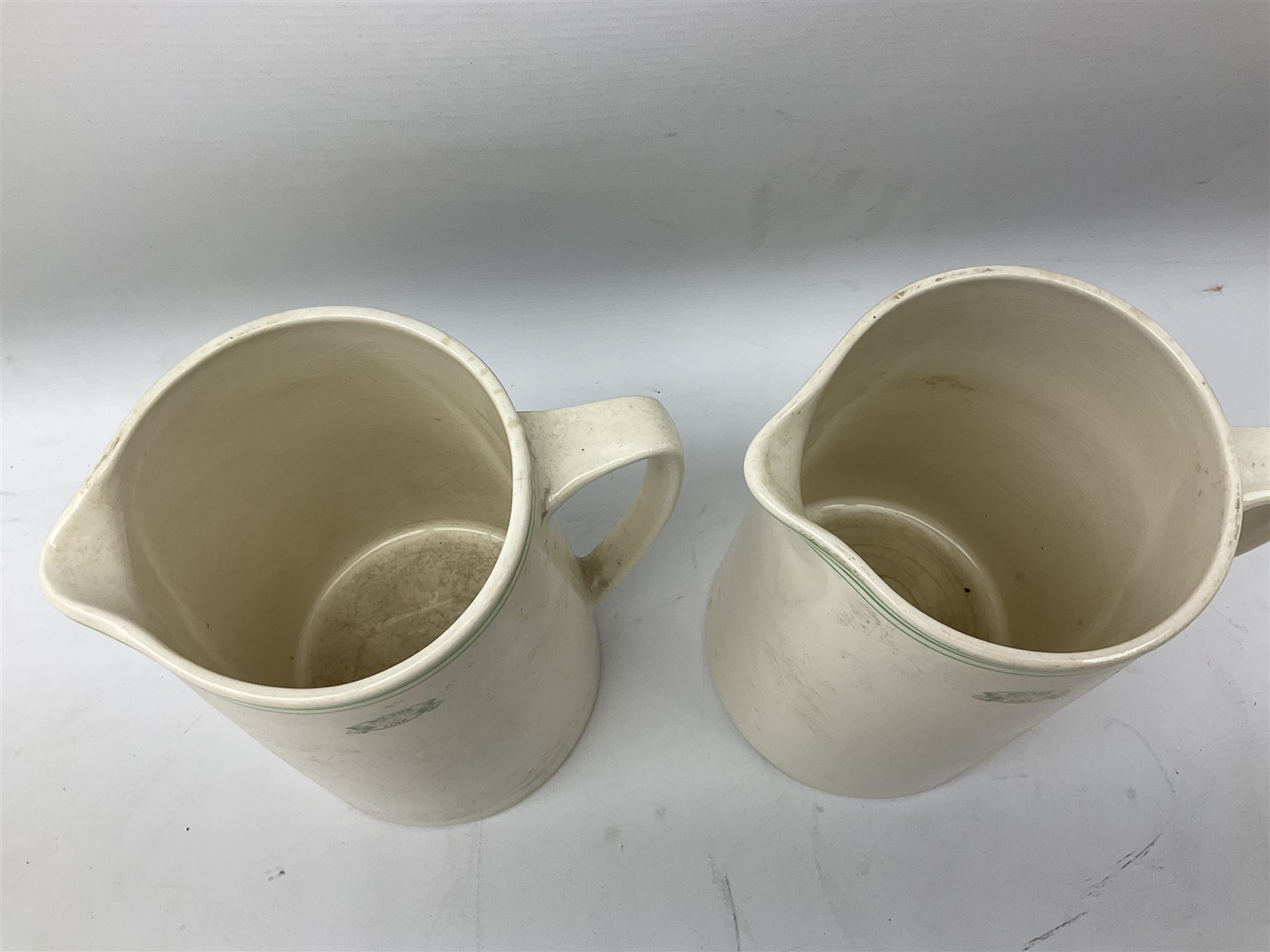 Wilson Line of Hull - five graduated ceramic jugs by Weatherby - Image 12 of 13