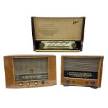 1955 Pye Fenman II valve radio in walnut veneered case