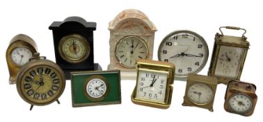 Miniature 'Zenith' travel alarm clock