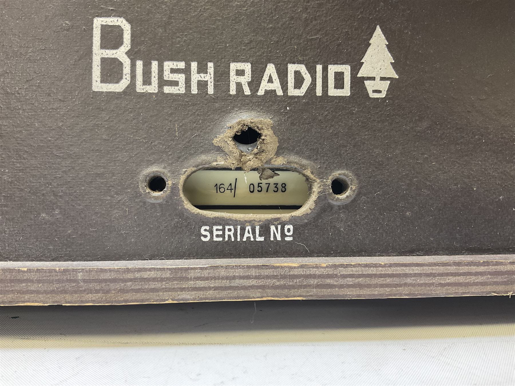 1950s Bush AC41 mahogany cased valve radio - Image 29 of 30