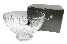 Waterford crystal footed bowl