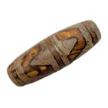 Tibetan dzi bead