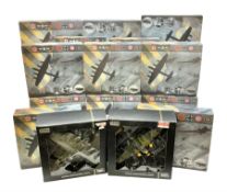 Nineteen Atlas Editions die-cast models of aircraft; to include Douglas Dakota C-47