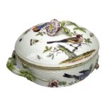 Continental Meissen style tureen and cover