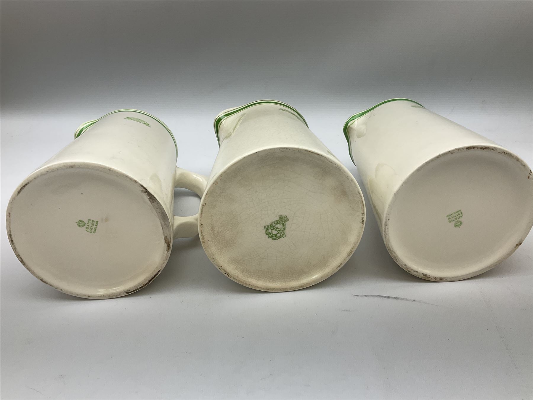 Wilson Line of Hull - five graduated ceramic jugs by Weatherby - Image 10 of 13