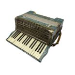 Paolo Antonio accordion with blue mother of pearl style body