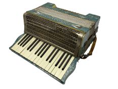 Paolo Antonio accordion with blue mother of pearl style body