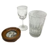 19th century drinking glasses