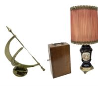 table lamp and shade