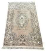 Chinese washed woollen rug