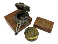 C.S.A. Stanley London 'Brinton Compass MKI 1862'