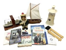Nautical themed decorative items
