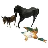 Beswick figures comprosong Black beauty no. 2466