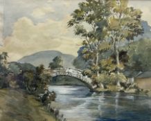 English School (Early 20th century): 'Rothay Bridge'