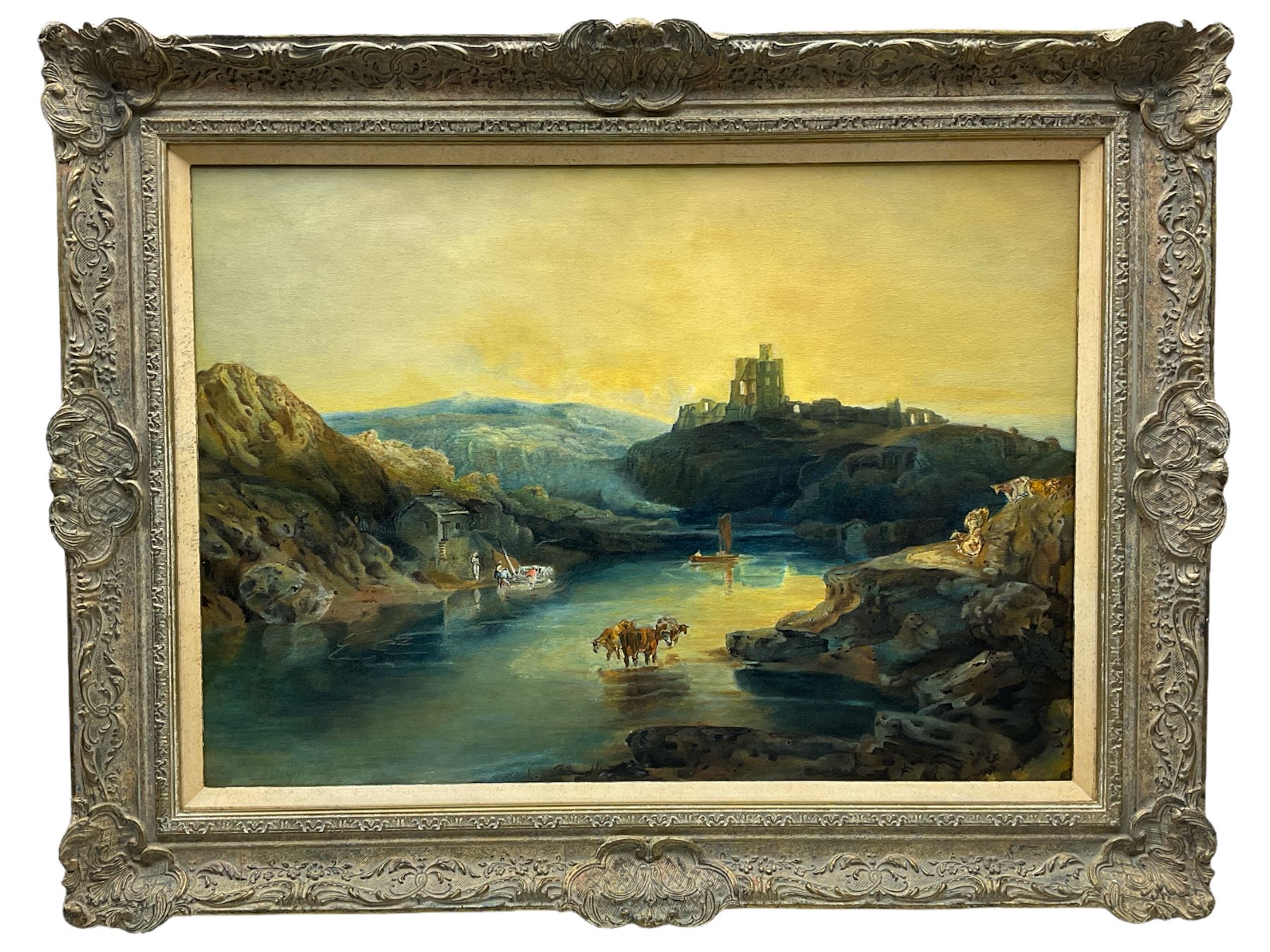 After Joseph Mallord William Turner (British 1775-1851): 'Norham Castle - Morning' - Image 2 of 2