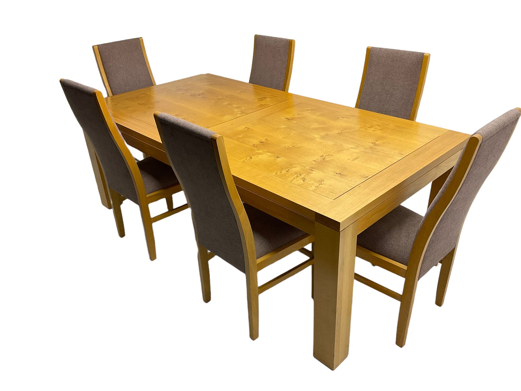 Large pippy oak rectangular dining table - Image 5 of 13