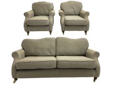 Two seat traditional style sofa (W188cm)