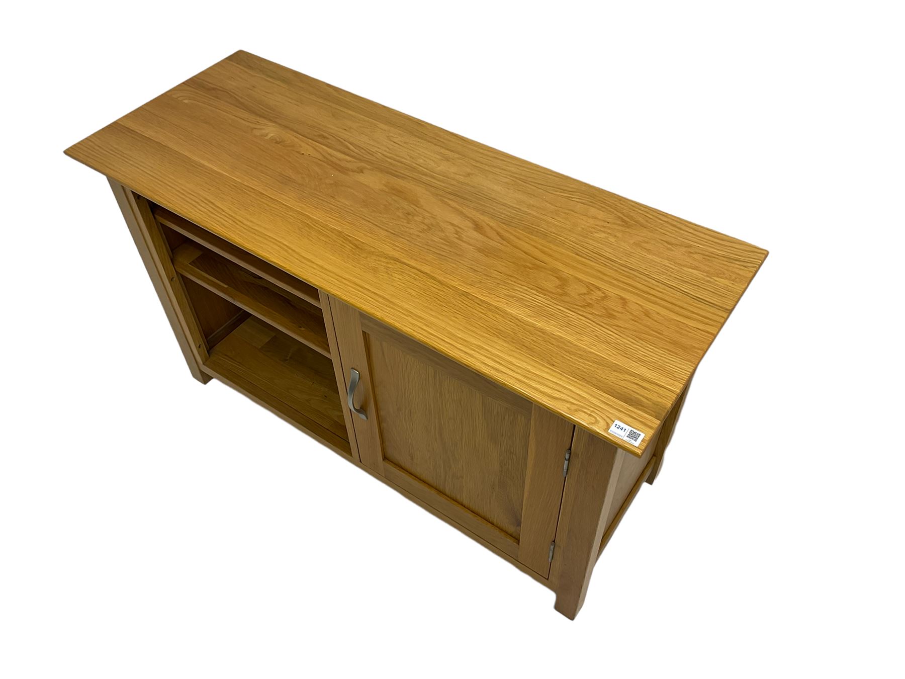 Light oak television cabinet - Image 7 of 7