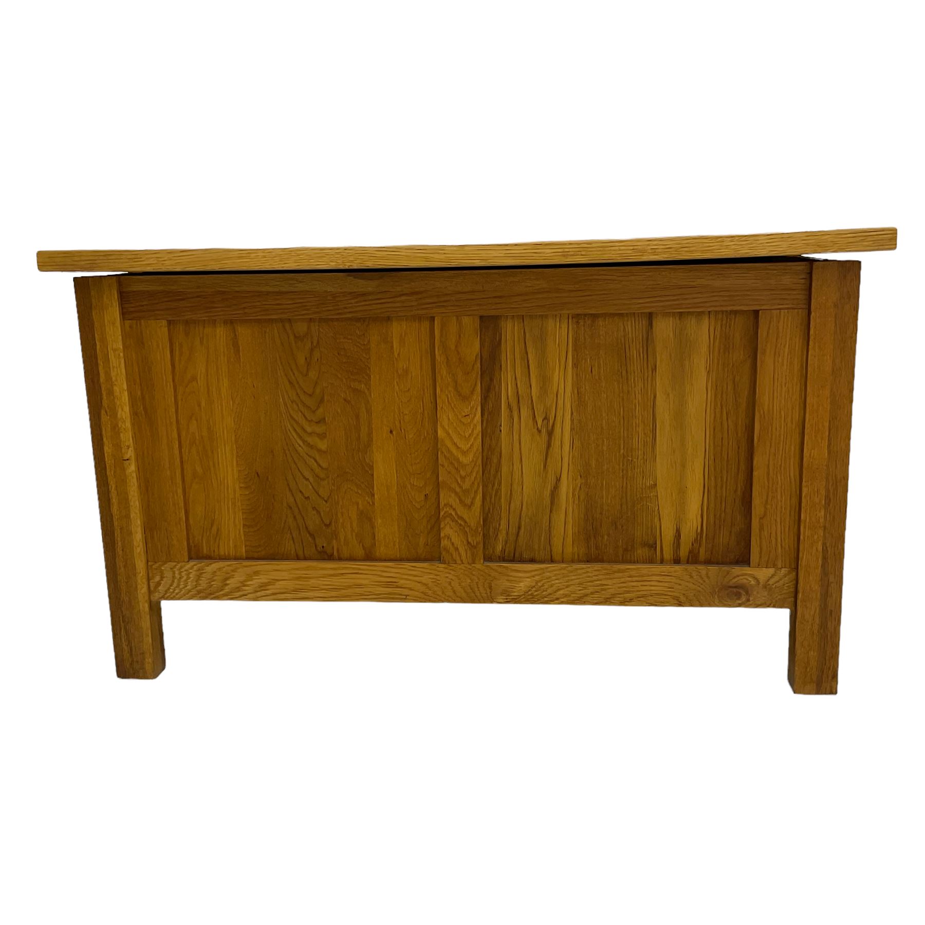 Light oak blanket box - Image 4 of 6