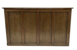 Early 20th century oak rostrum or clerks stand