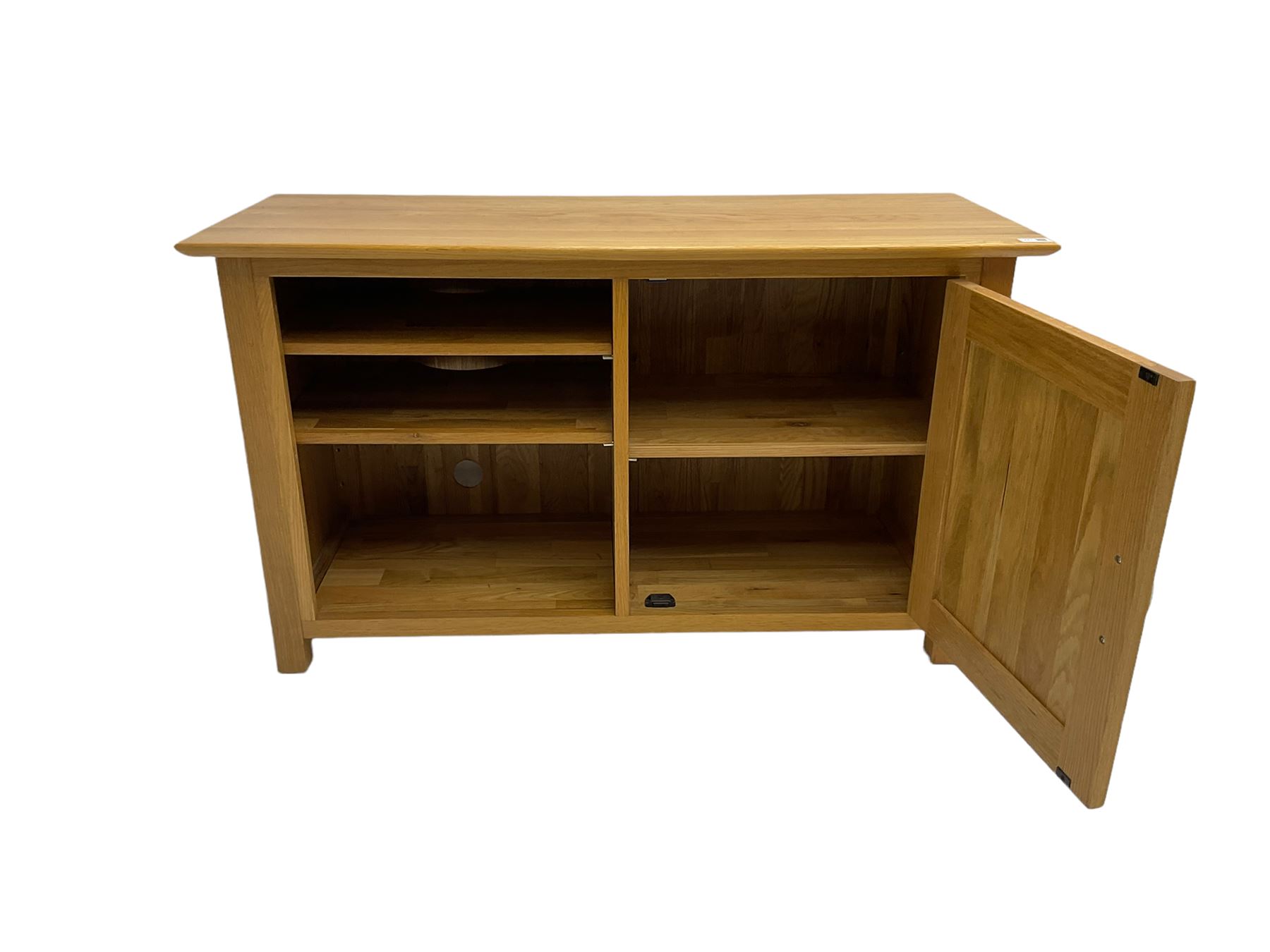 Light oak television cabinet - Image 6 of 7