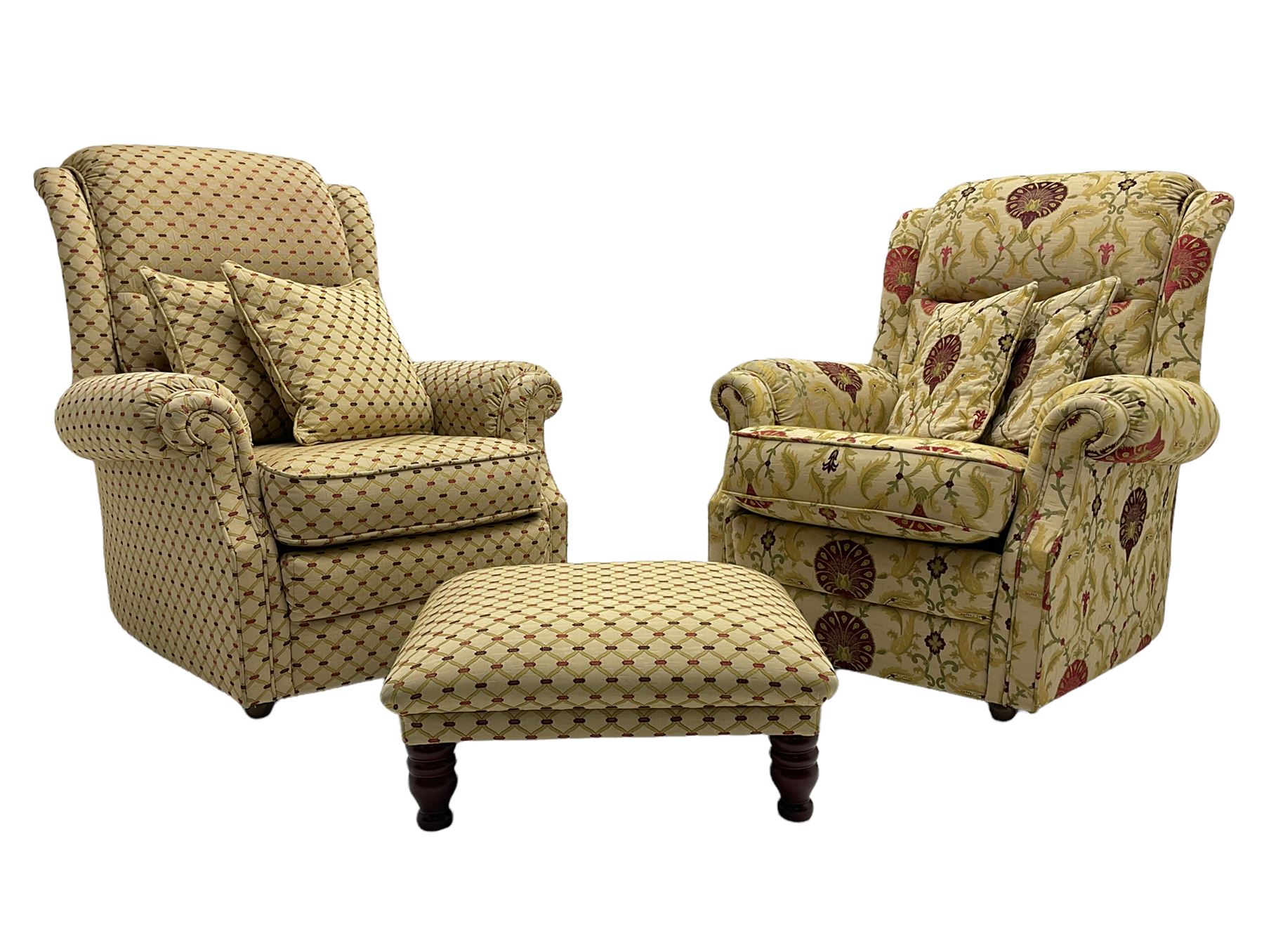 Vale Bridgecraft - Langfield standard armchair (W88cm)