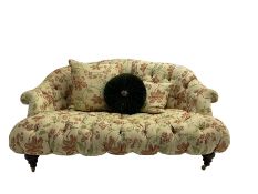 Victorian style two seat sofa
