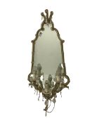 Mid to late 20th century Venetian style glass girandole or mirror