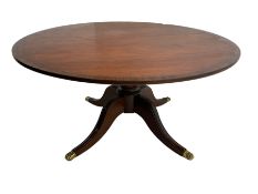 Shaw and Riley of Thirsk - Regency design mahogany dining table