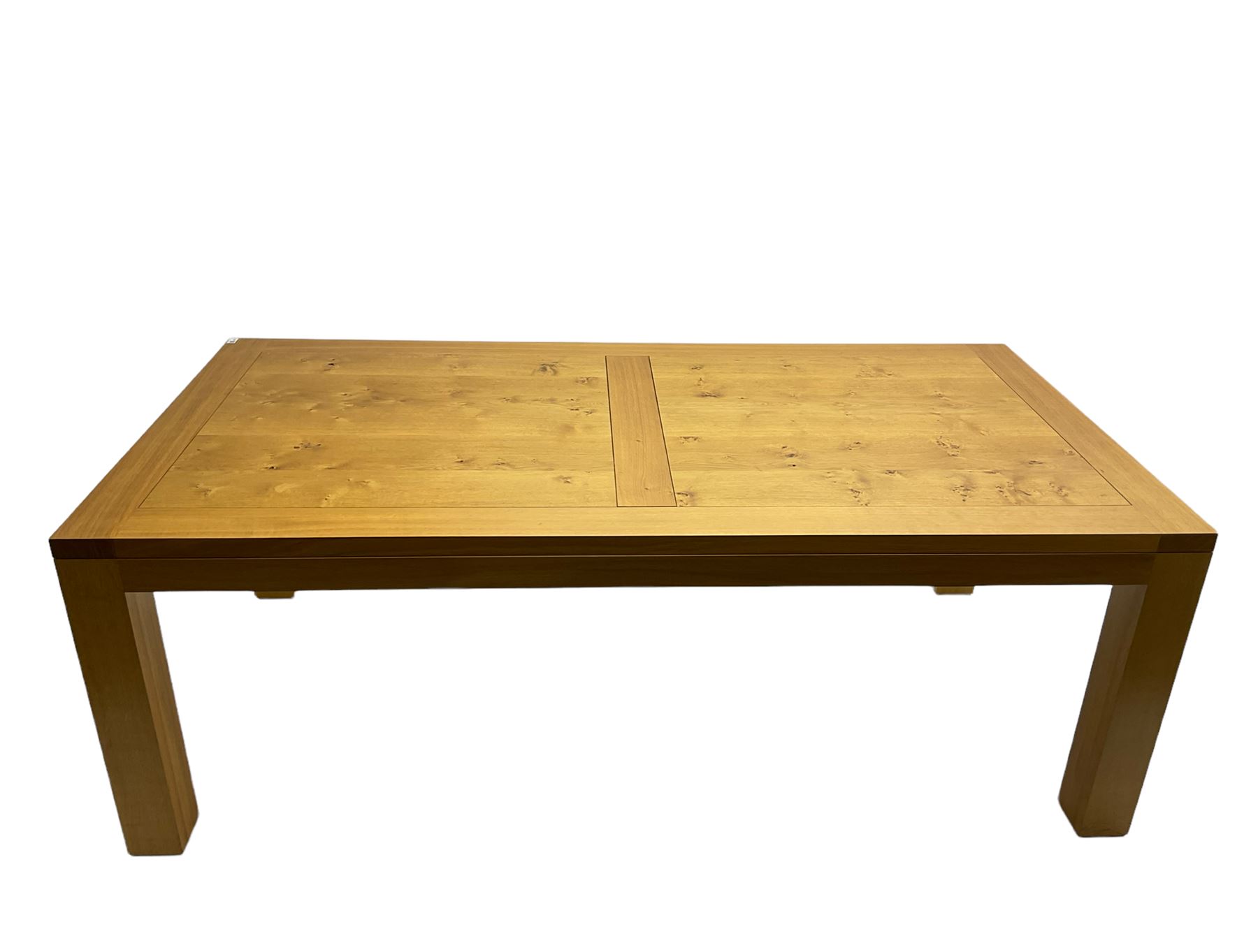 Large pippy oak rectangular dining table - Image 10 of 13