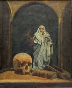 John Flanagan (USA 1865-1952): Still Life with Skull