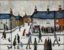 John Hanley (Northern British 1947-): 'Ye Olde Chippy'