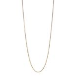 9ct gold link necklace