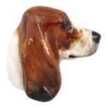 1930's Royal Doulton ceramic Spaniel brooch