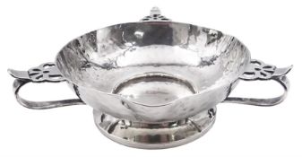 Arts & Crafts silver bowl
