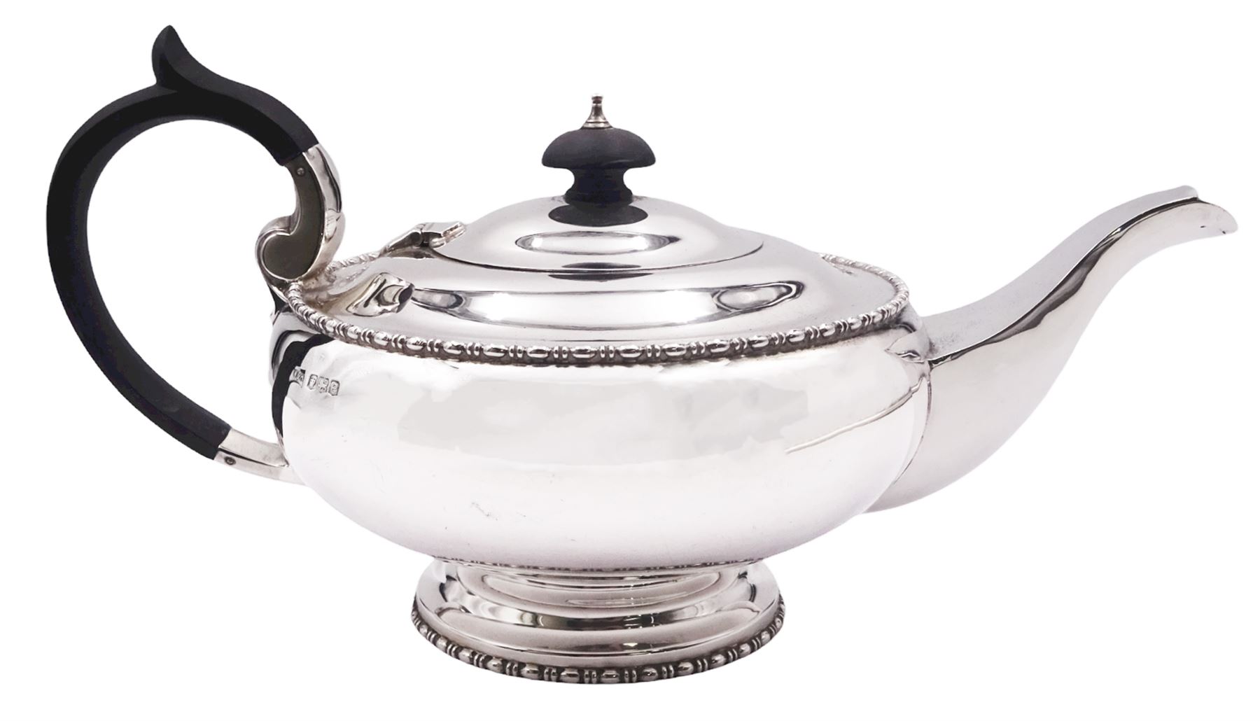 1920's silver teapot