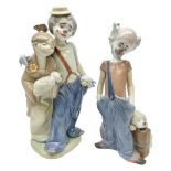 Two Lladro figures