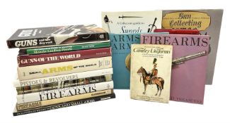 Sixteen books on Militaria