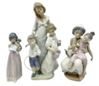 Three Lladro figures