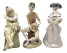 Three Lladro figures